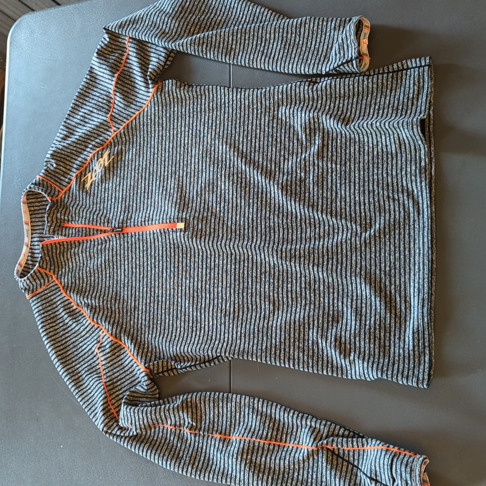 Men's long sleeve 1/4 zip Zeet Athletic shirt